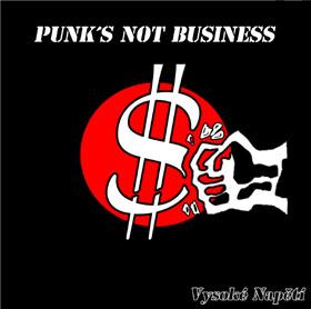 Vysoké Napětí obal CD Punks not business